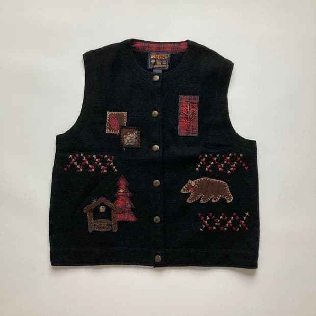 Wool vest