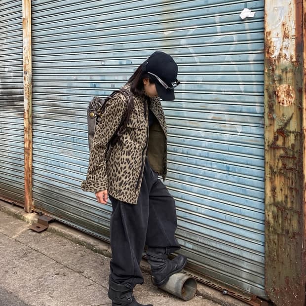 ZADIG 레오파드 코튼 자켓