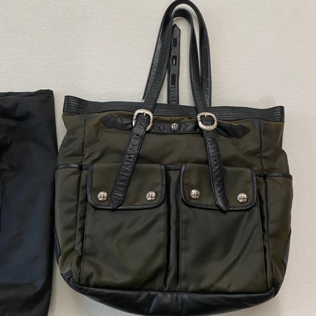 크롬하츠 왁스코튼 건슬링거 멀티 숄더백