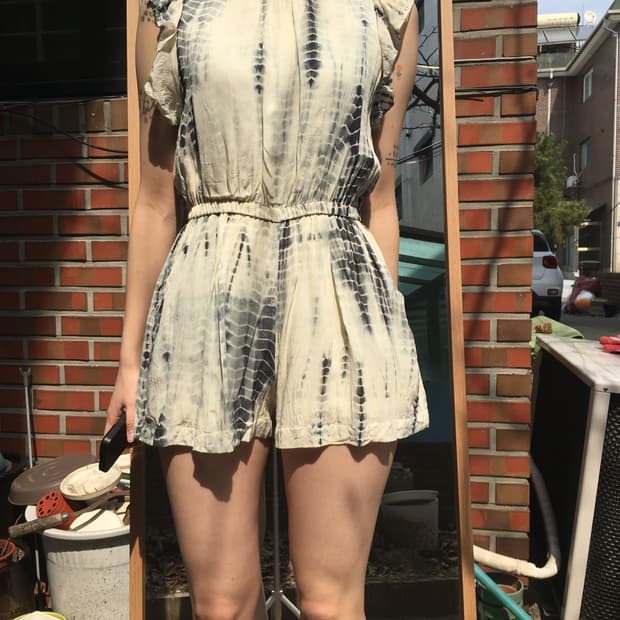 타이다이 점프슈트