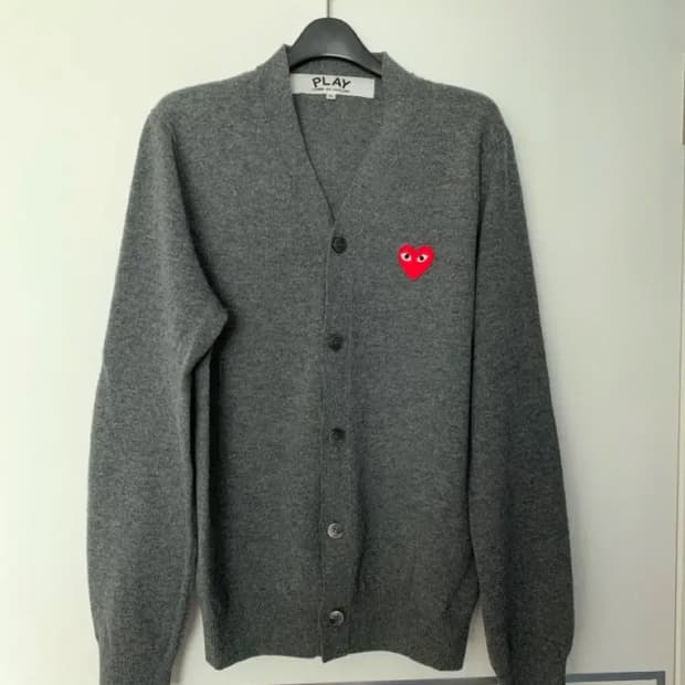 꼼데가르송 가디건 