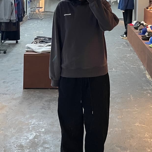 살로몬컴포트 후드 다크브라운 H1295