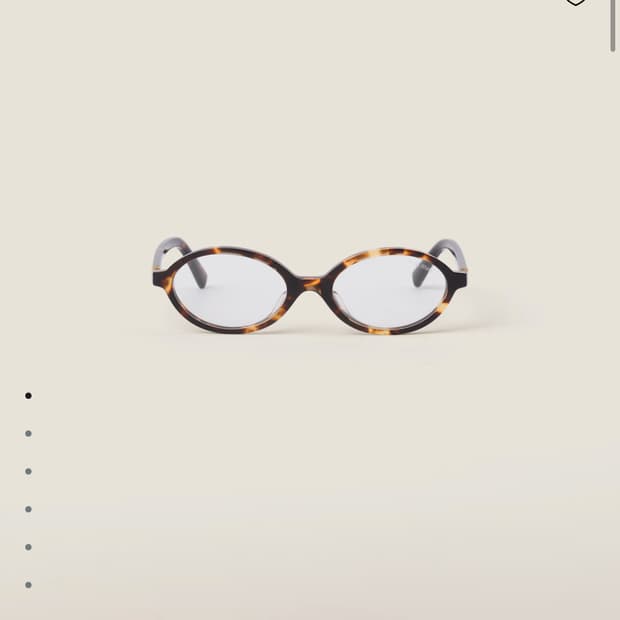 미우미우 리가드 안경