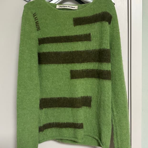 더오픈프로덕트 알파카 니트