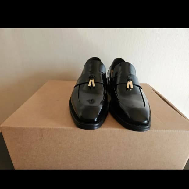 손신발 260 블랙 로퍼