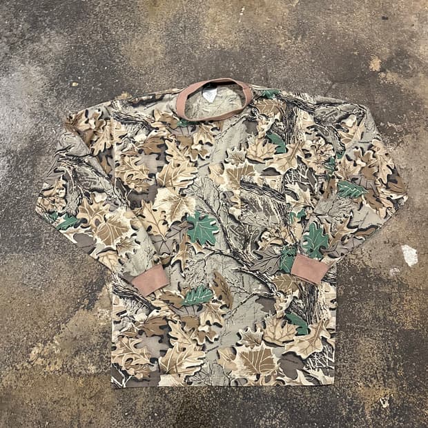 빈티지 80~90s 리얼트리 롱슬리브 