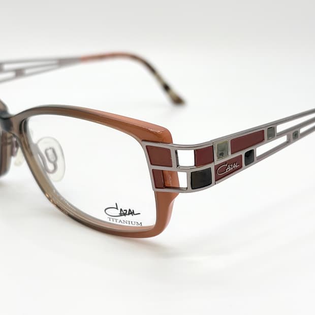 CAZAL 카잘 브라운 투톤 티타늄 콤비테