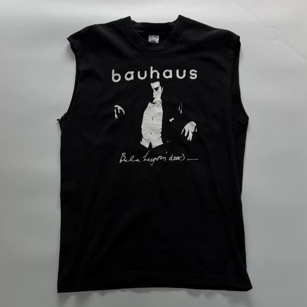 빈티지 90s Bauhaus 티셔츠