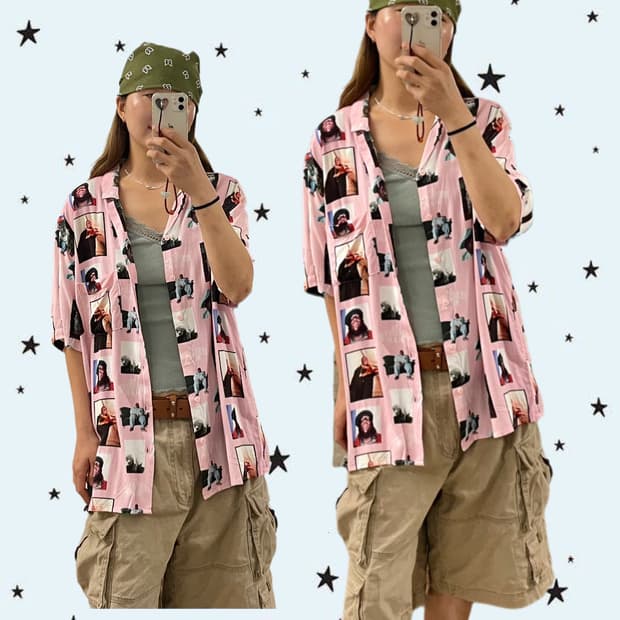 H&M x The Notorious B.I.G. 셔츠