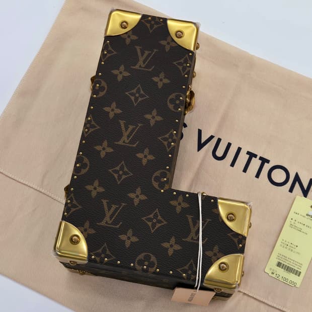 새상품 / 루이비통 LV 모노그램 레터 알파벳 L 트렁크