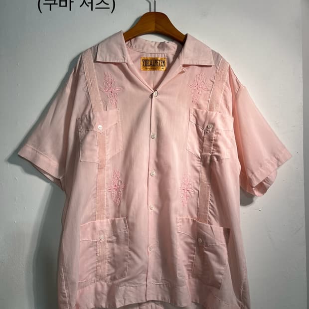 Guayabera shirts (쿠바 셔츠) XL (사진참고)