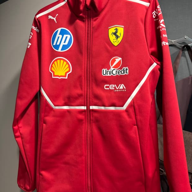 2025 f1 스쿠데리아 페라리 팀 소프트쉘 자켓