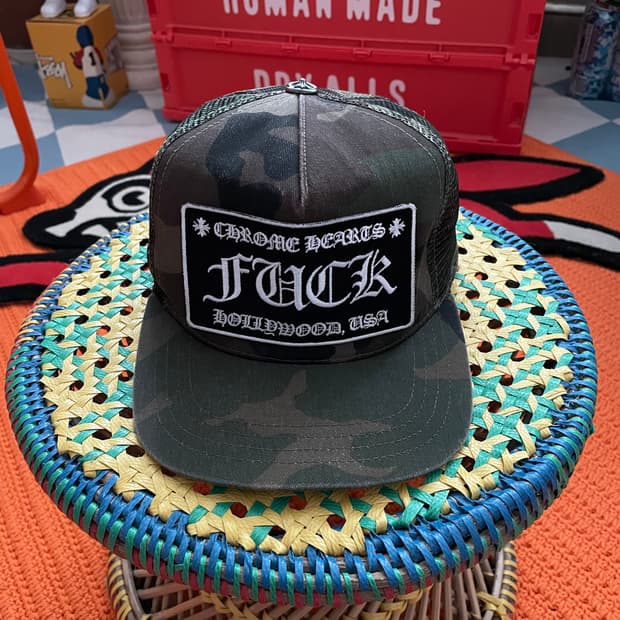 올드 크롬하츠 정품 모자