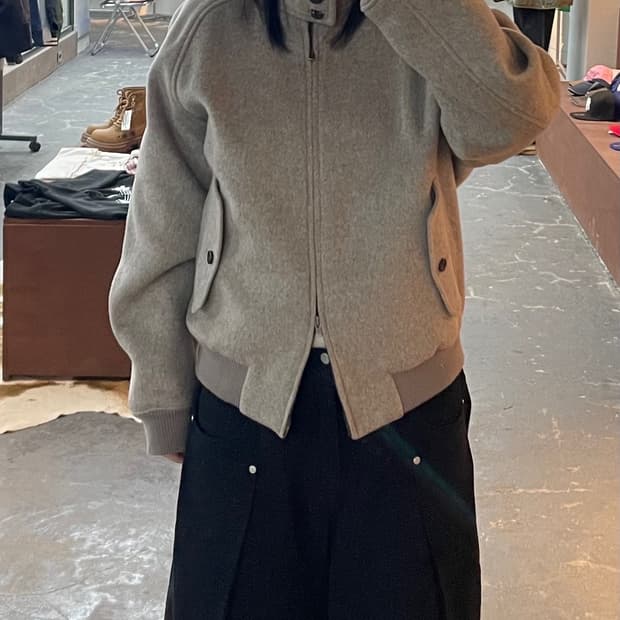 주앙옴므 울 해링턴 자켓 H1652