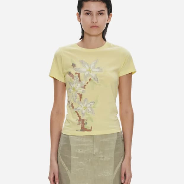 웰빙익스프레스 Minesweeper Tee Pale Green