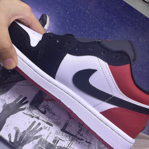 조던 1 레트로 로우 OG 블랙토 Jordan 1 Retro Low OG
