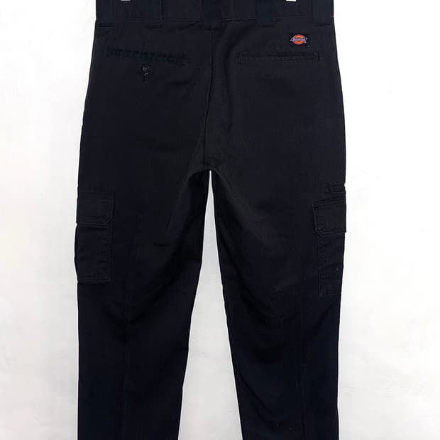 Dickies 블랙 카고 팬츠 (Regular Straight)