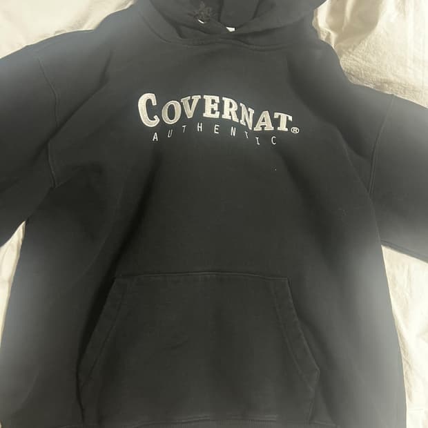 커버낫 어센트 후드티 후디 블랙