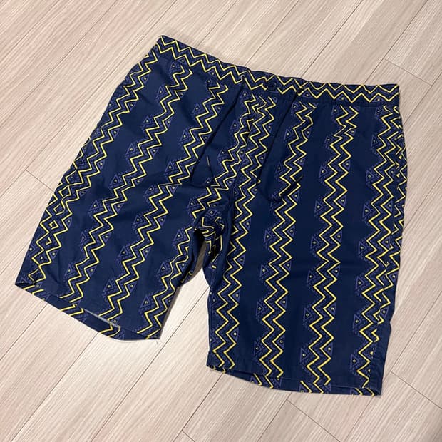 Backnumber pattern shorts 34