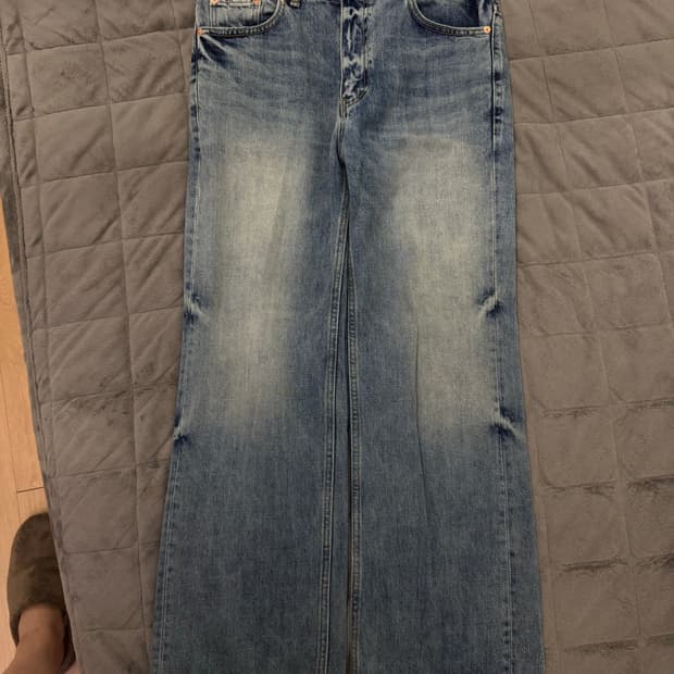 [2] Taille 타일레 boil wash oil blue 진(새상품)