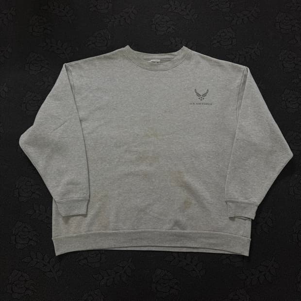[military] us 미군 에어포스 스웻셔츠 맨투맨