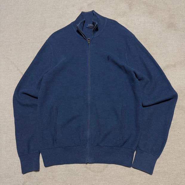 폴로 랄프로렌 니트 집업