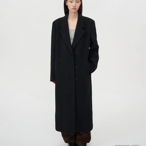 인사일런스 클래식 맥시 코트 m