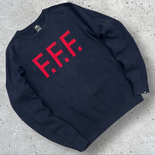 [M] 12s 나이키 FFF 니트 네이비