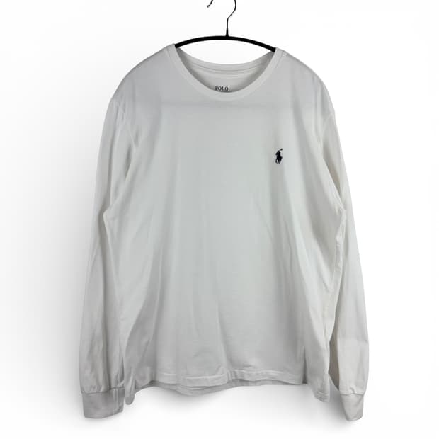 (M)  폴로랄프로렌 긴팔 롱 슬리브 화이트