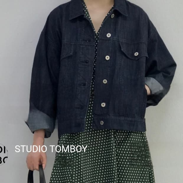 스튜디오 톰보이 데님 자켓