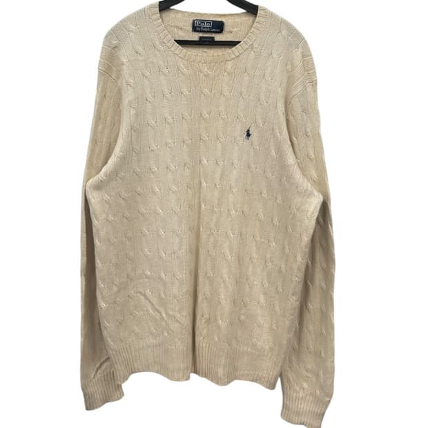 폴로랄프로렌 케이블 니트