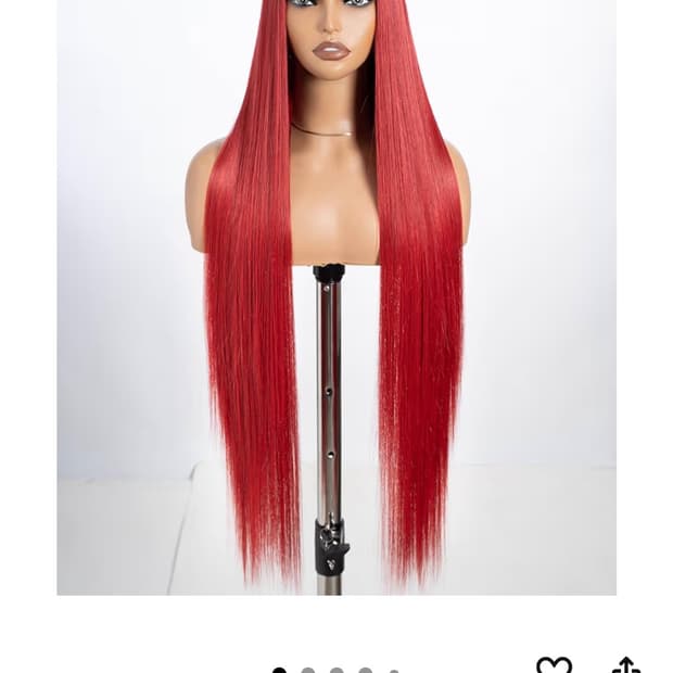 red wig