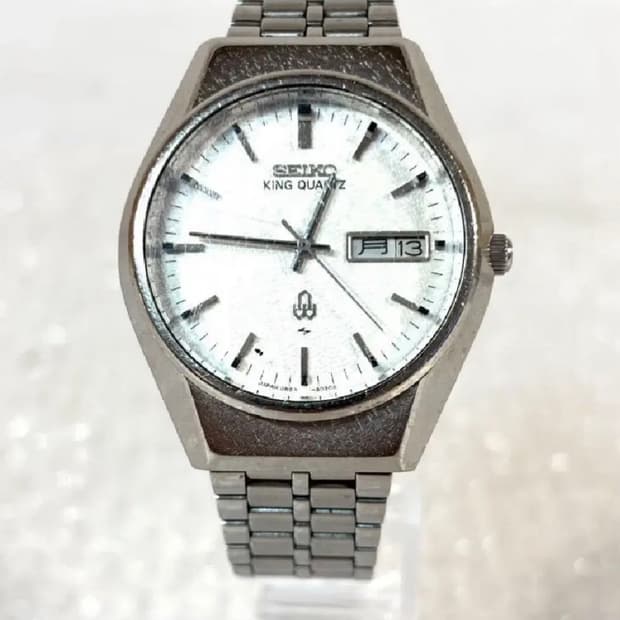 세이코 킹쿼츠 데이데이트 시계