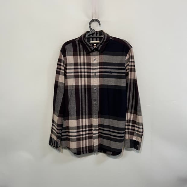 빈폴 남성 체크 셔츠 L