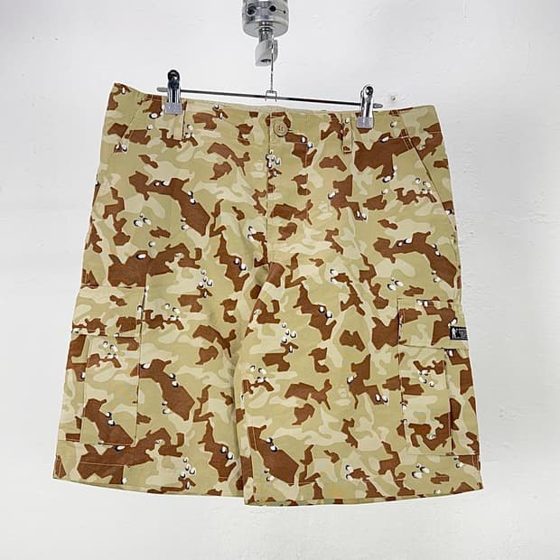 베이프 데저트 카모 플라주 쇼트 카고 팬츠