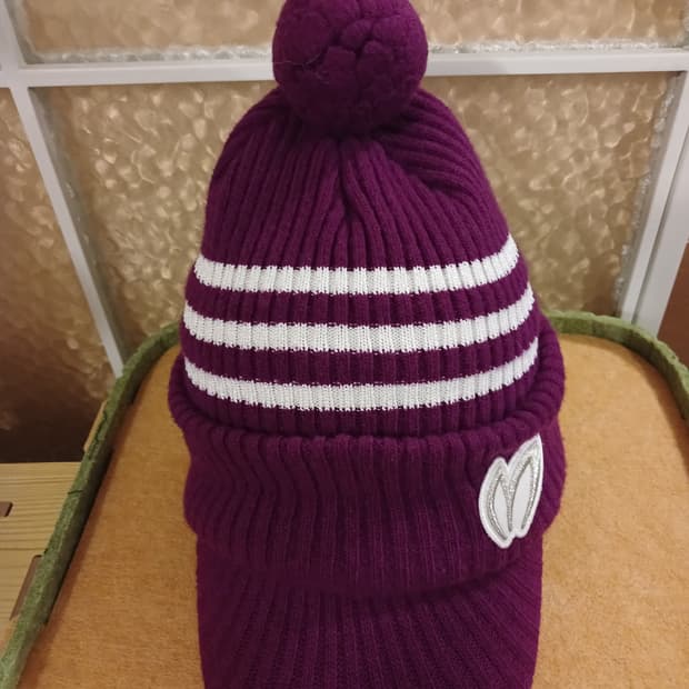 마스터바니 에디션 정품 남여공용 니트 방울모자 free 사이즈