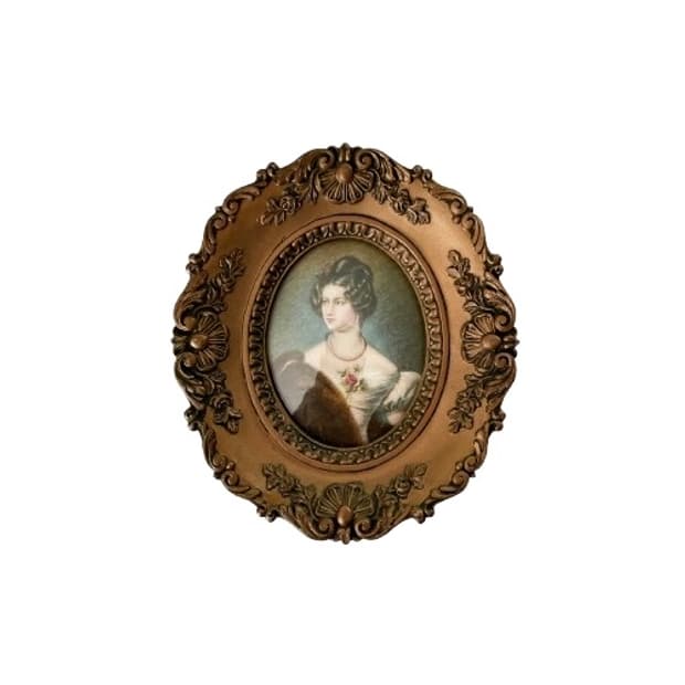 앤틱 까메오 액자