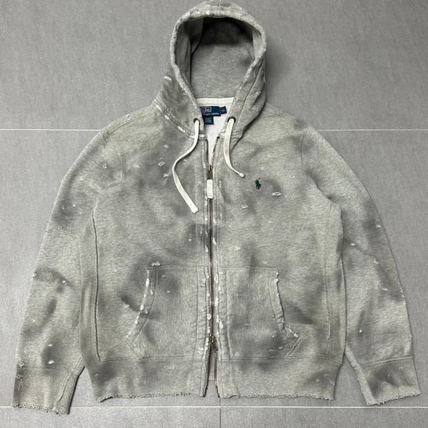 (L)폴로 커스텀 후드 집업-M2012