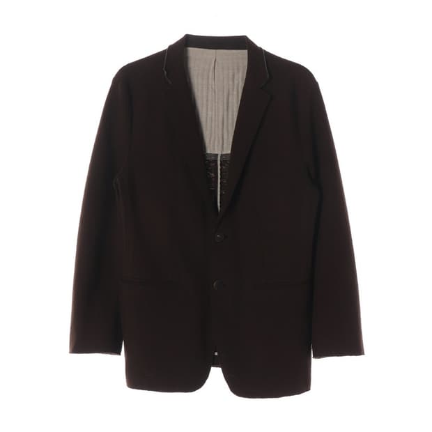 시리즈 다크브라운 울 블렌드 캐주얼 자켓 XL