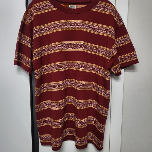 텐더로인 TENDERLOIN 자카드 티 L