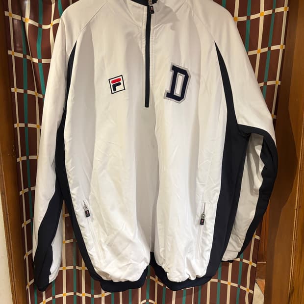 휠라 두산베어스 풀오버자켓