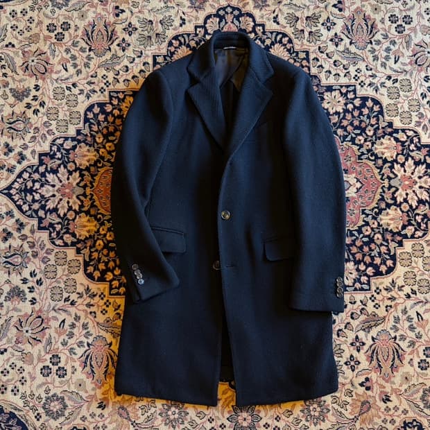 DAKS 닥스 체스터필드 코트 100