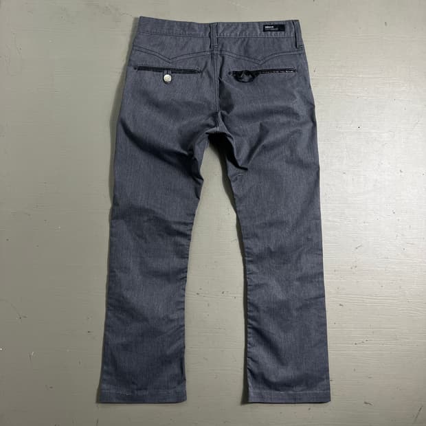 에드윈 콘쵸 디테일 아메카지 슬랙스 팬츠