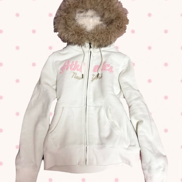 스파오 핑크 울프죠 후드 아베크롬비깔 빈티지 갸루