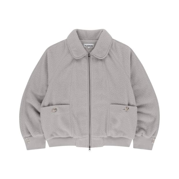 뚜오미오 오버사이즈 플리스 봄버 후리스 뽀글이 코이세이오