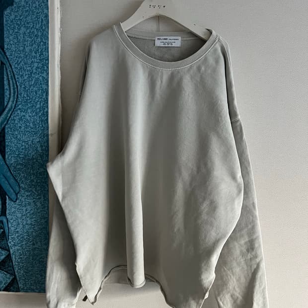Relume 저널스탠다드 오버사이즈 스웻셔츠 L