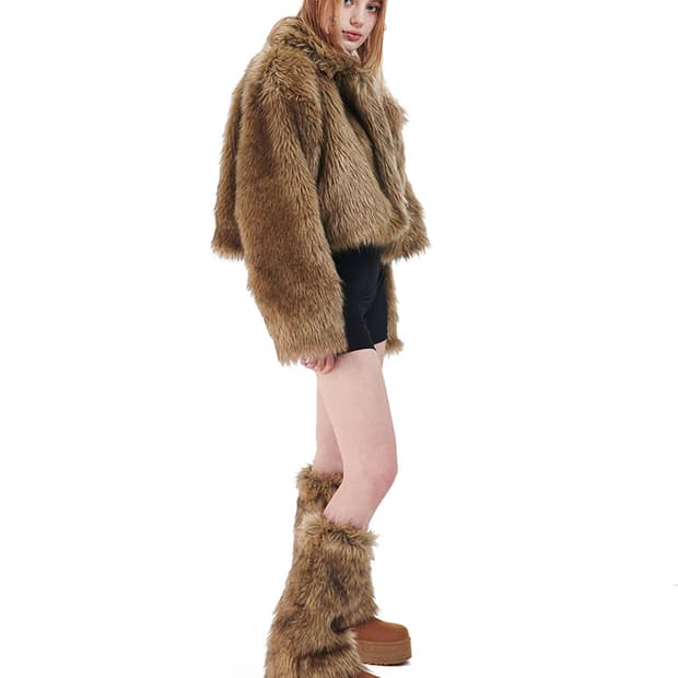 GATELESS 게이트리스 퍼 자켓(F)