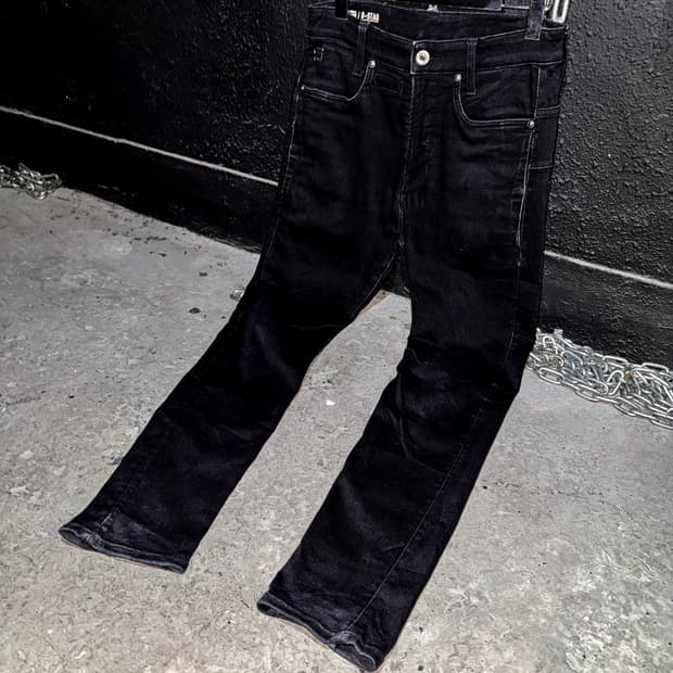 G-STAR – R D-STAQ Skinny Black Denim 