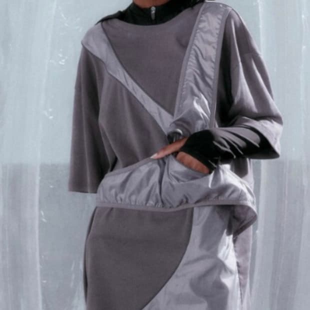 FILA X OJOS Chest Sack Piping 티셔츠