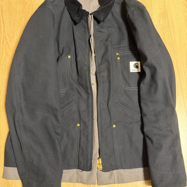 (2) 칼하트 사카이 칼카이 리버서블 워크자켓 블랙